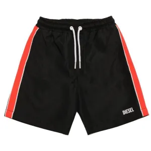 Schwarze Badeshorts für Jungen