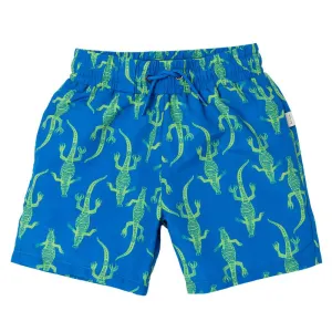 Blaue Croc-Schwimmhosen für Jungen