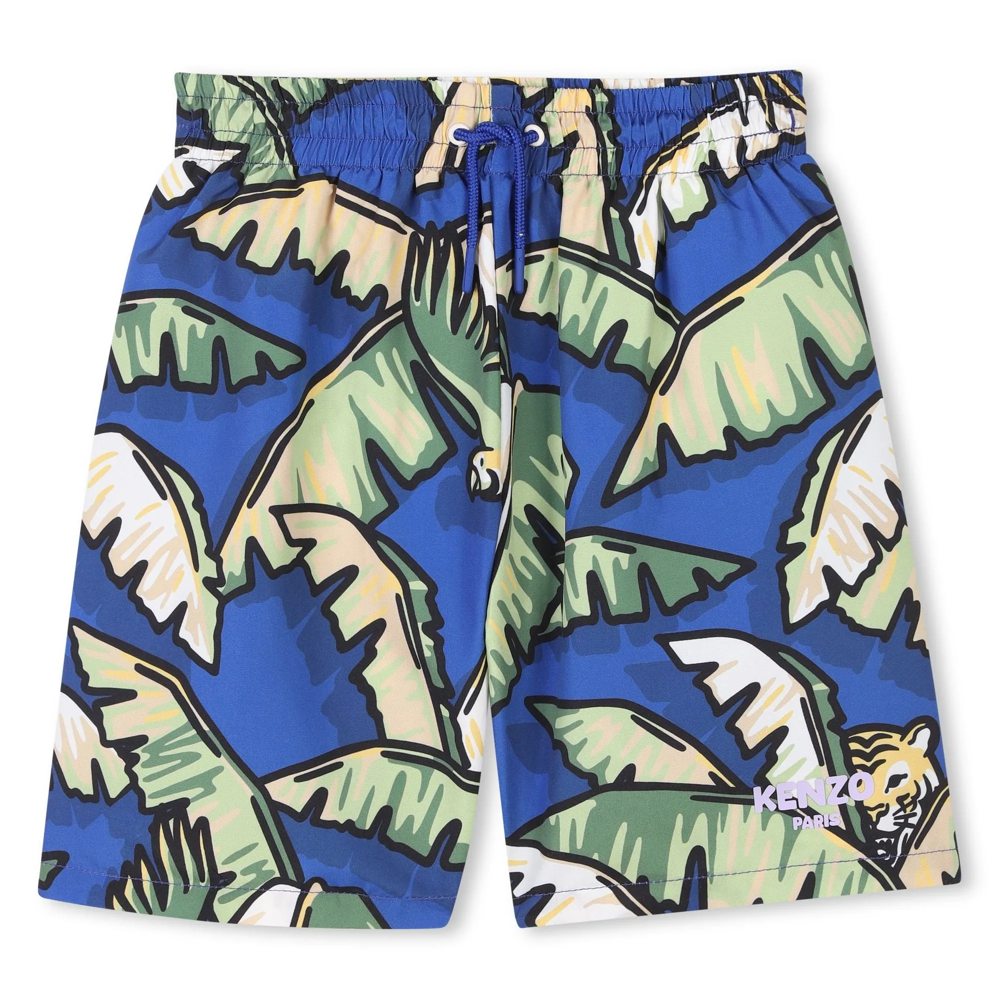 Jungle Schwimmhose für Jungen - Blau