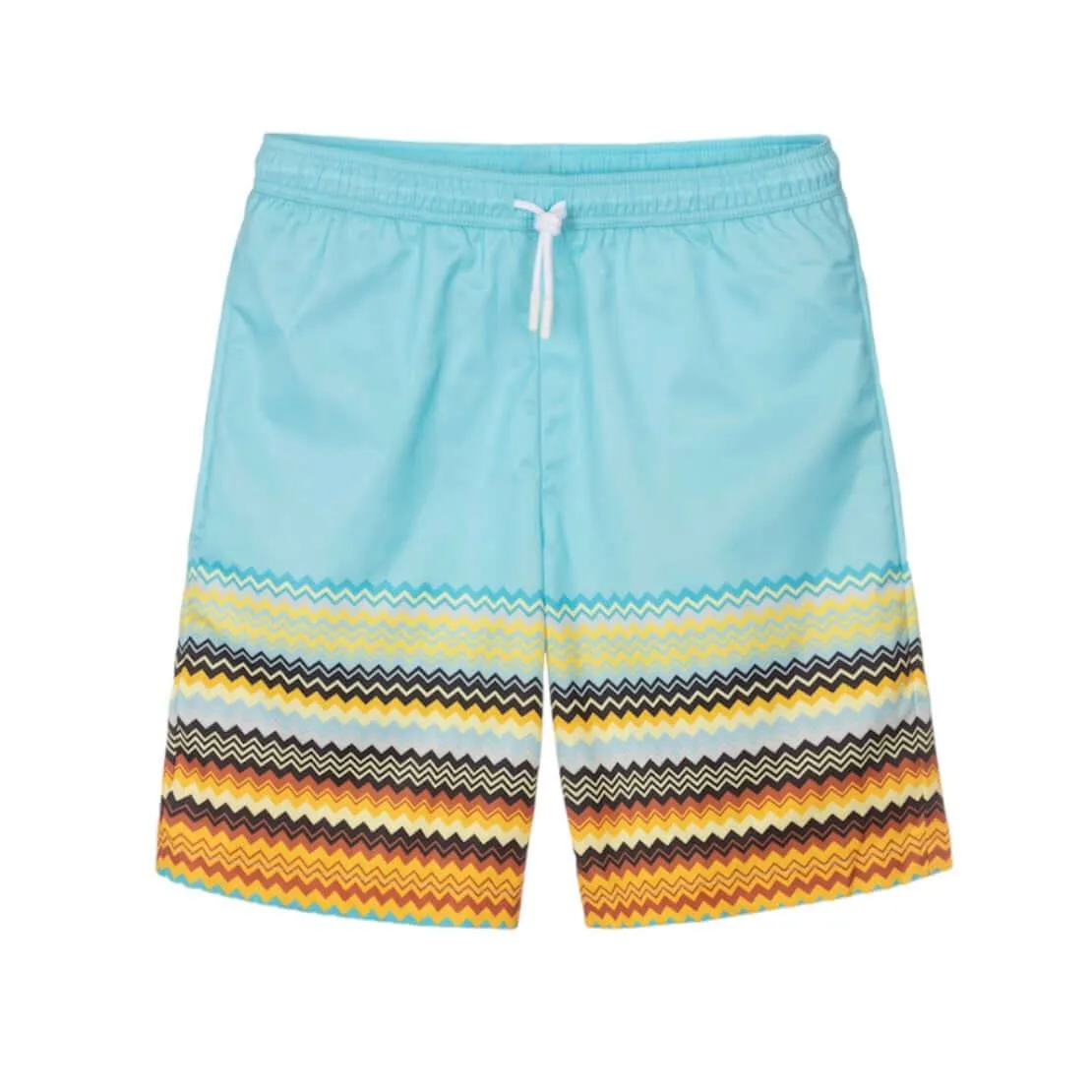 Blaue Badeshorts für Jungen