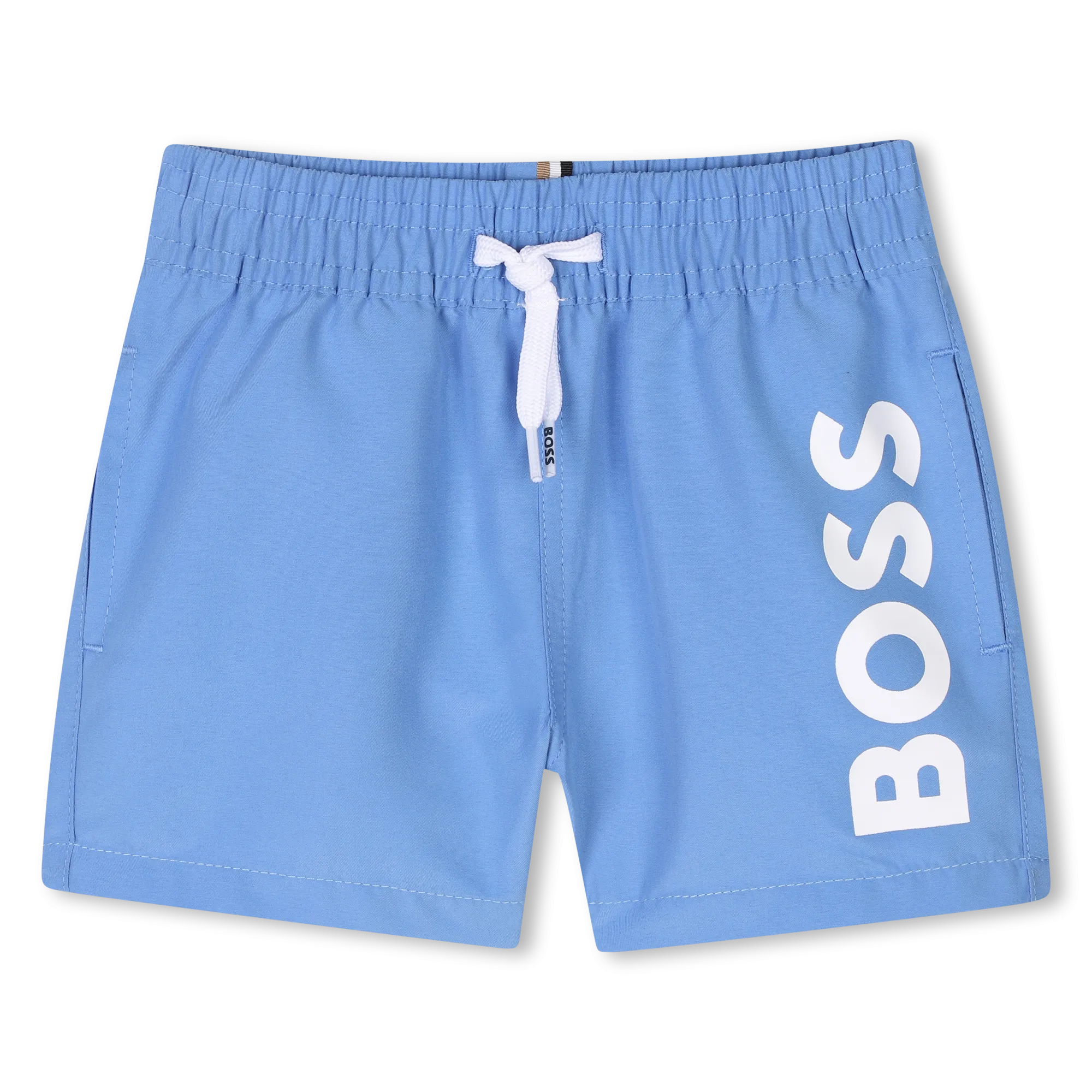 Blaue Badeshorts für Jungen
