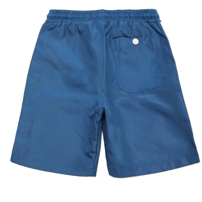 Blaue Badeshorts für Jungen