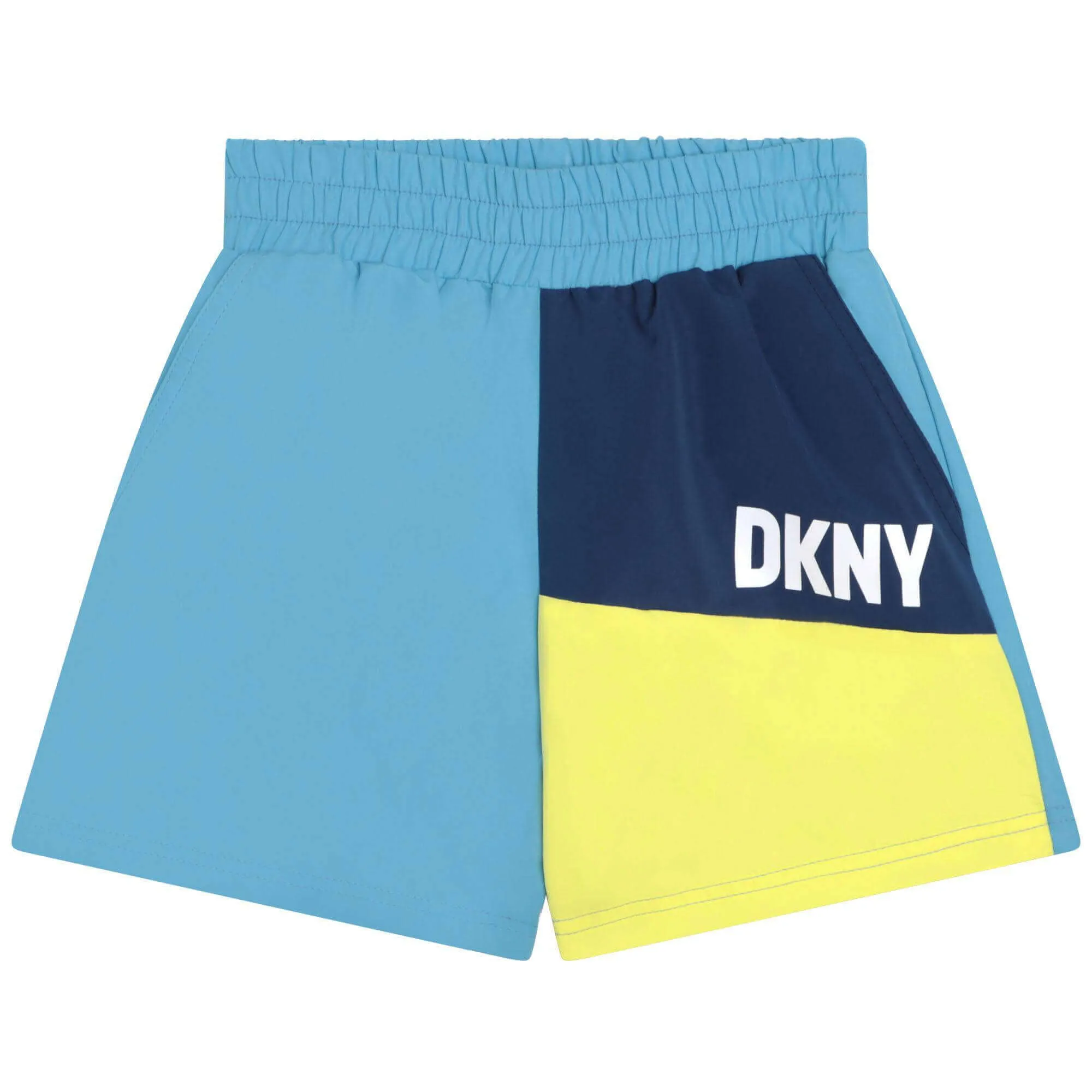 Jungen Farbblock Badeshorts