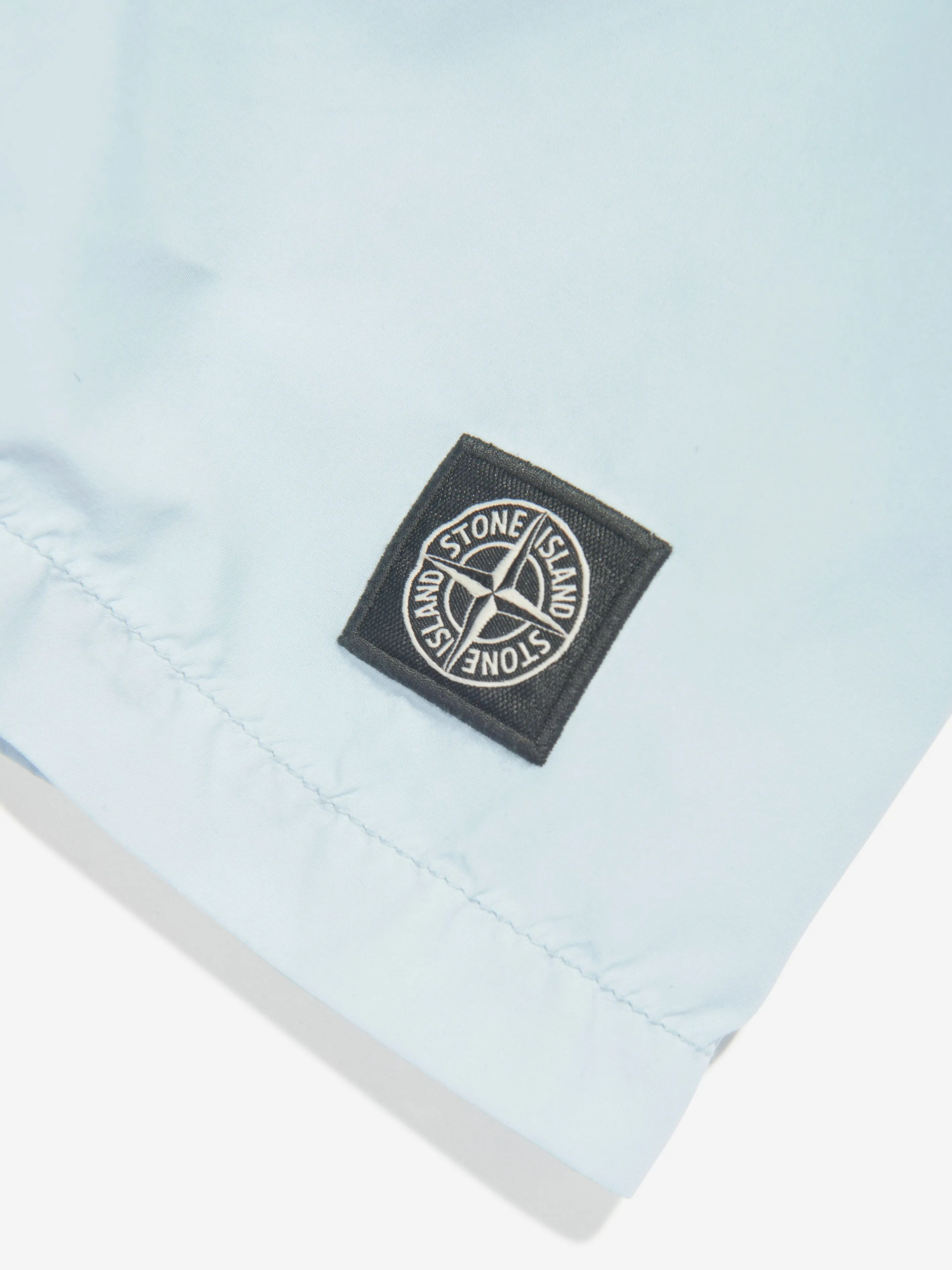 Boys Compass Logo Badeshorts in Blau
