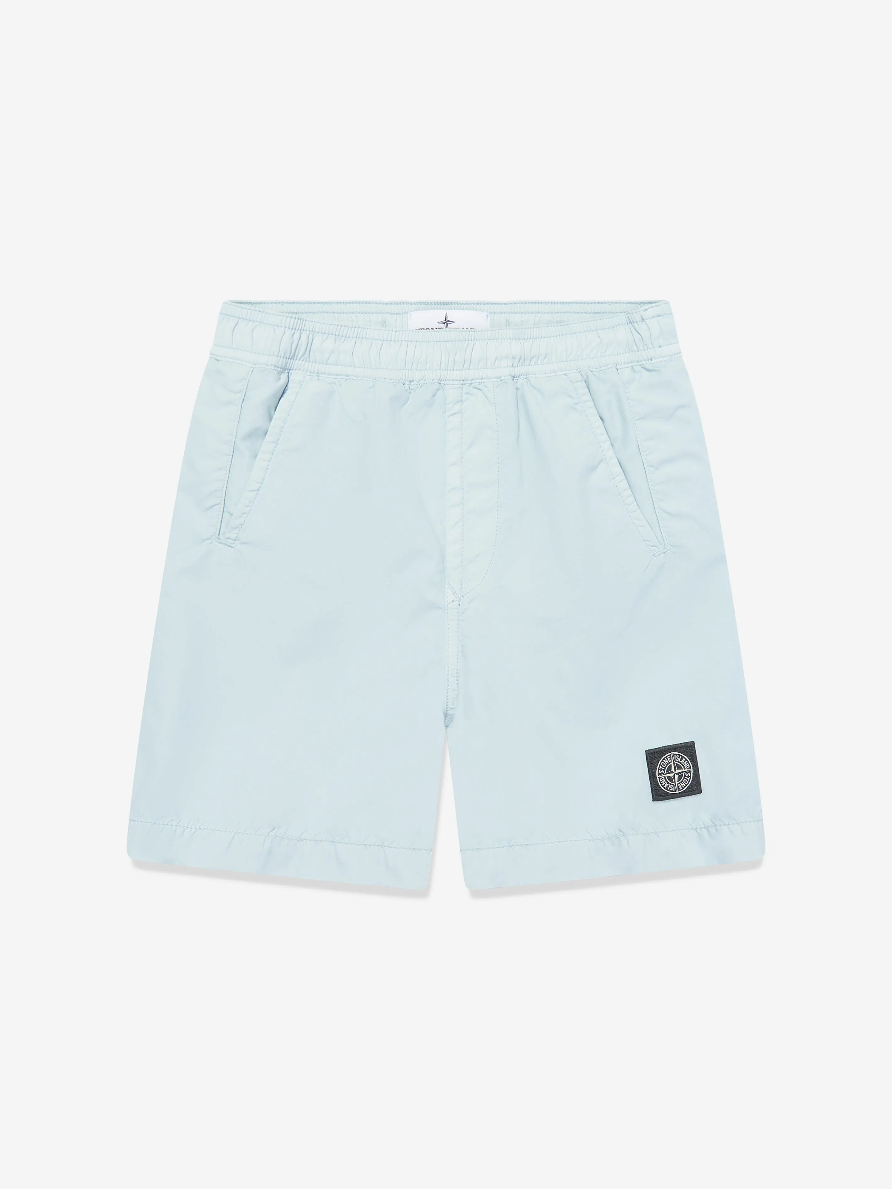 Boys Compass Logo Badeshorts in Blau