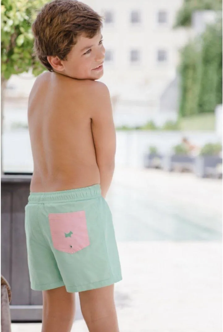 Jungen Neugierige Ringelblumen Badehosen