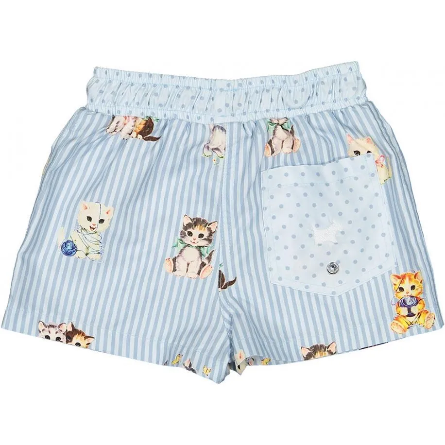 Jungen Pelzball Badehose
