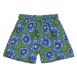 Jungen Grüne Blumen Badeshorts