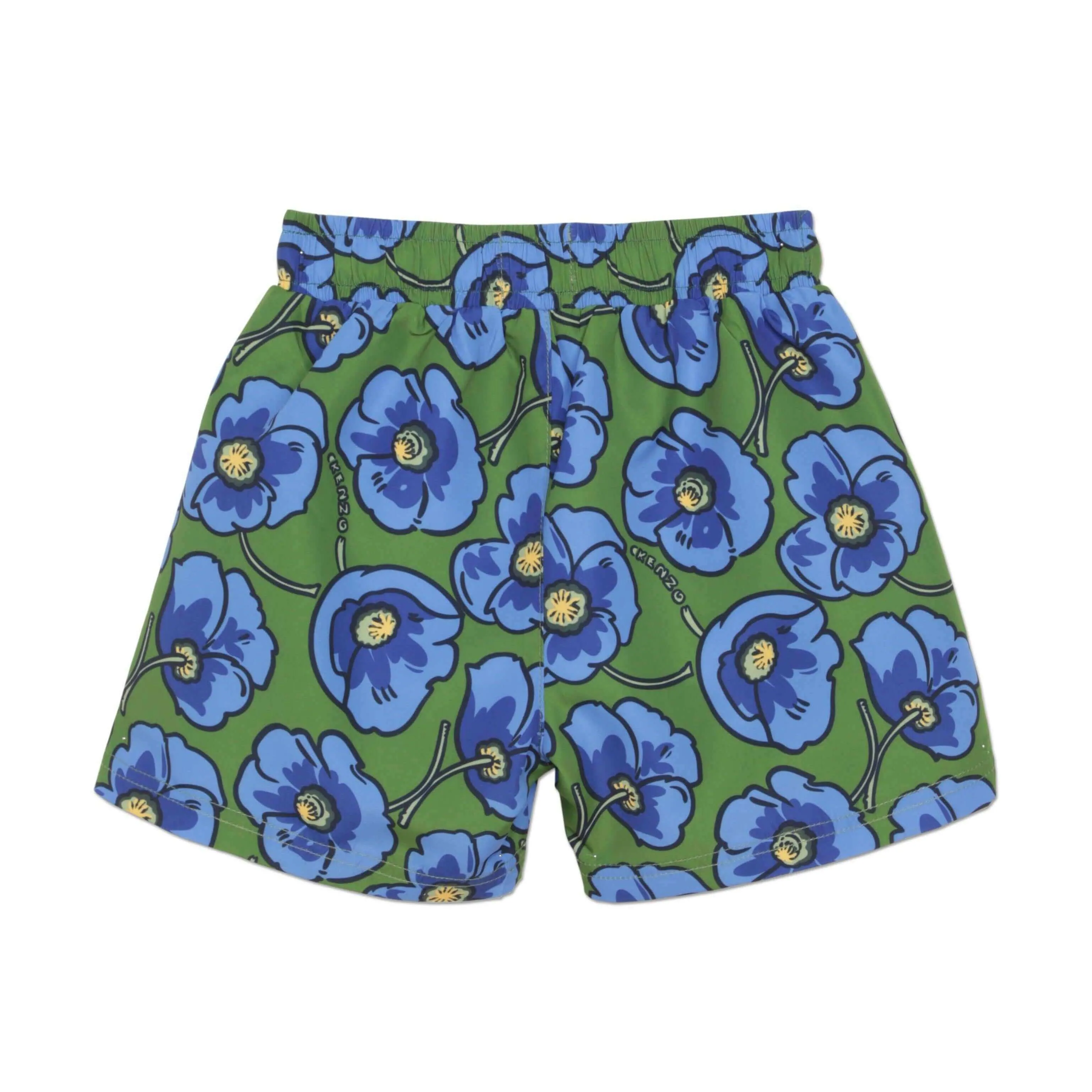 Jungen Grüne Blumen Badeshorts