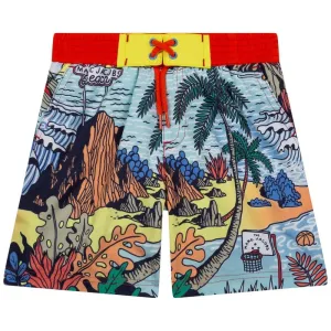 Jungen Hawaii Badeshorts
