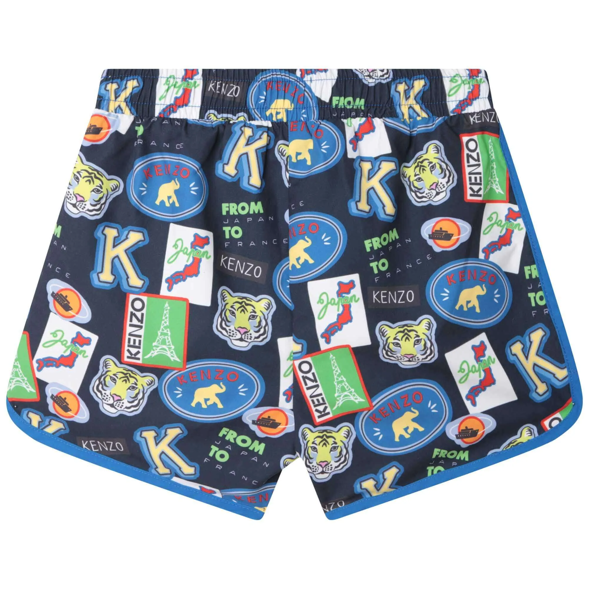 Jungen Journey Print Badeshorts