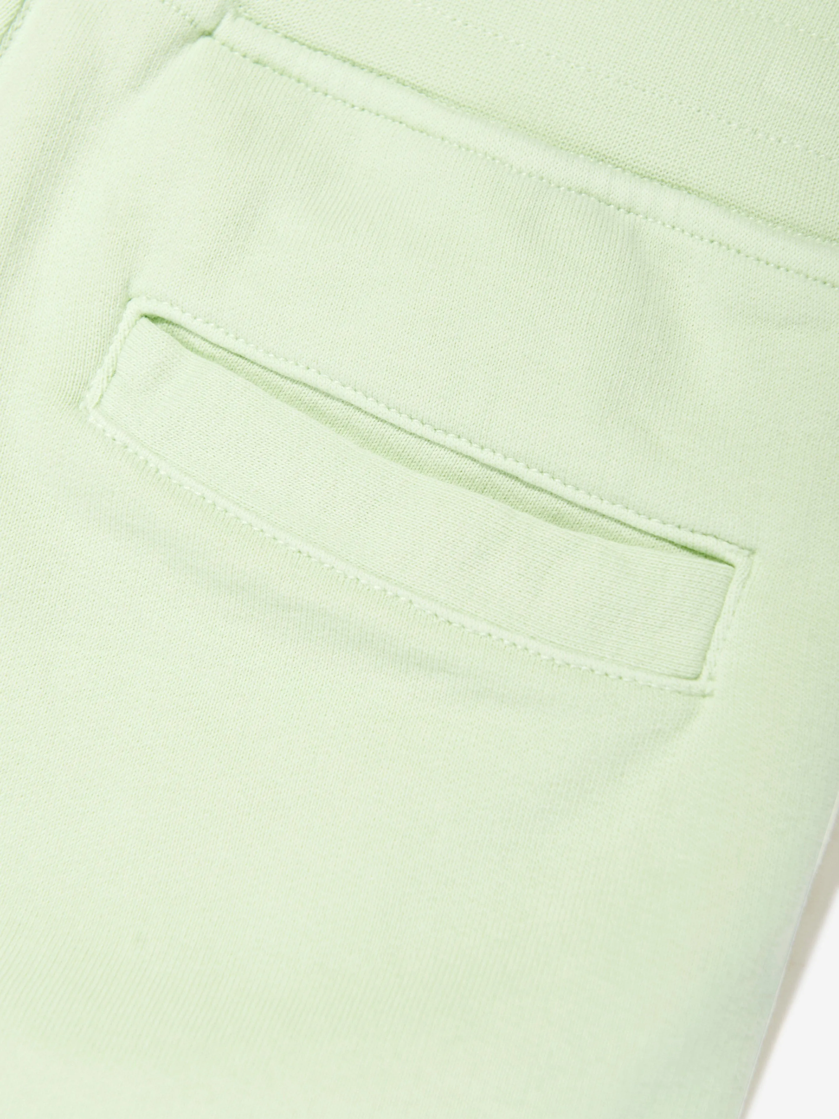 Jungen Logo Taschen Shorts in Grün