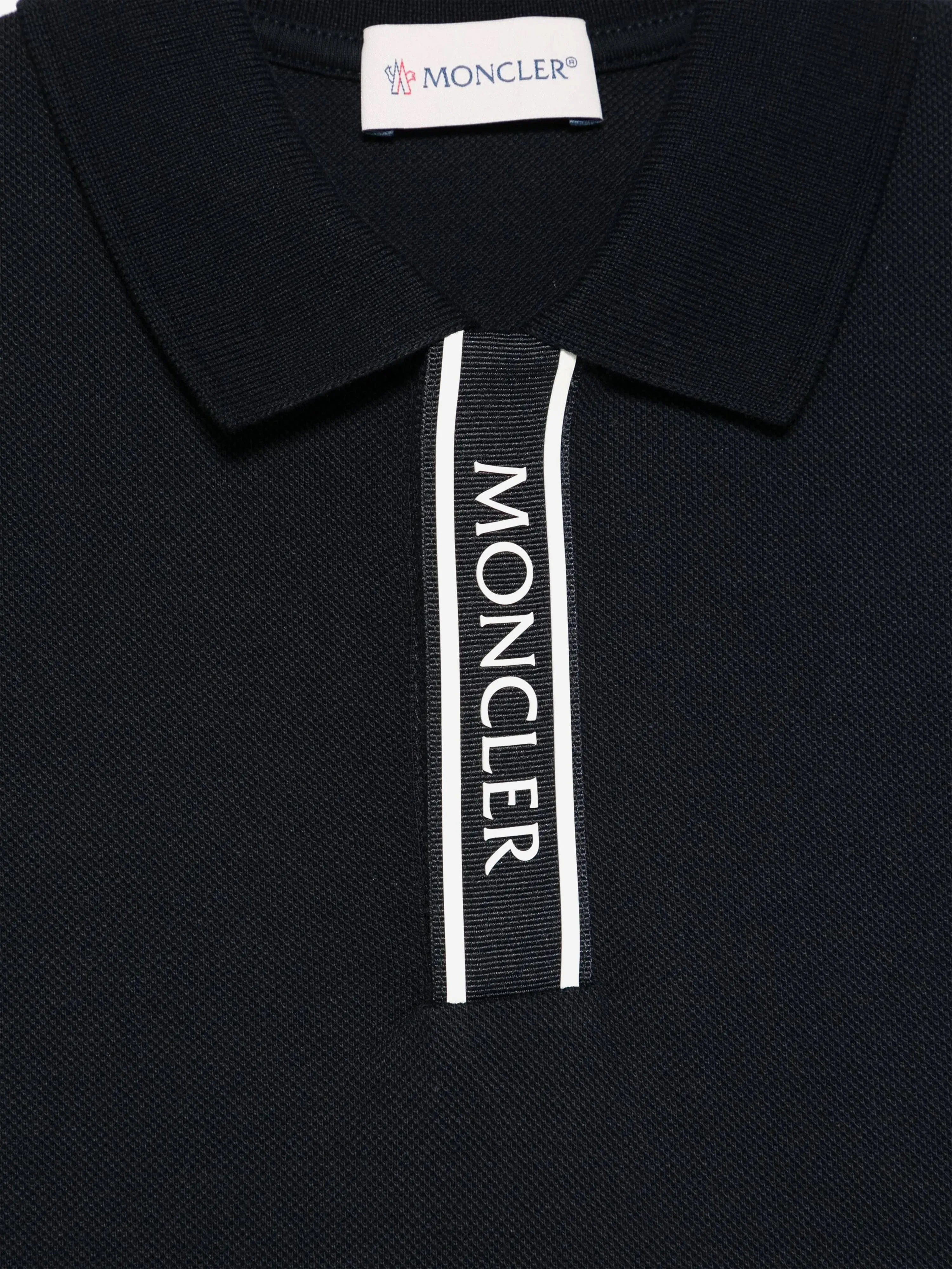 Jungen Logo Polo-Shirt in Marineblau