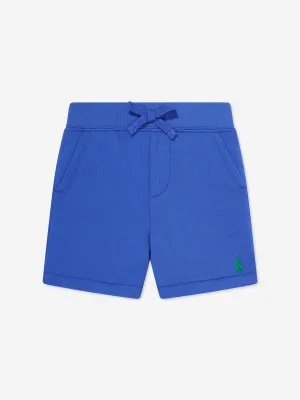 Blaue Logo-Shorts für Jungen