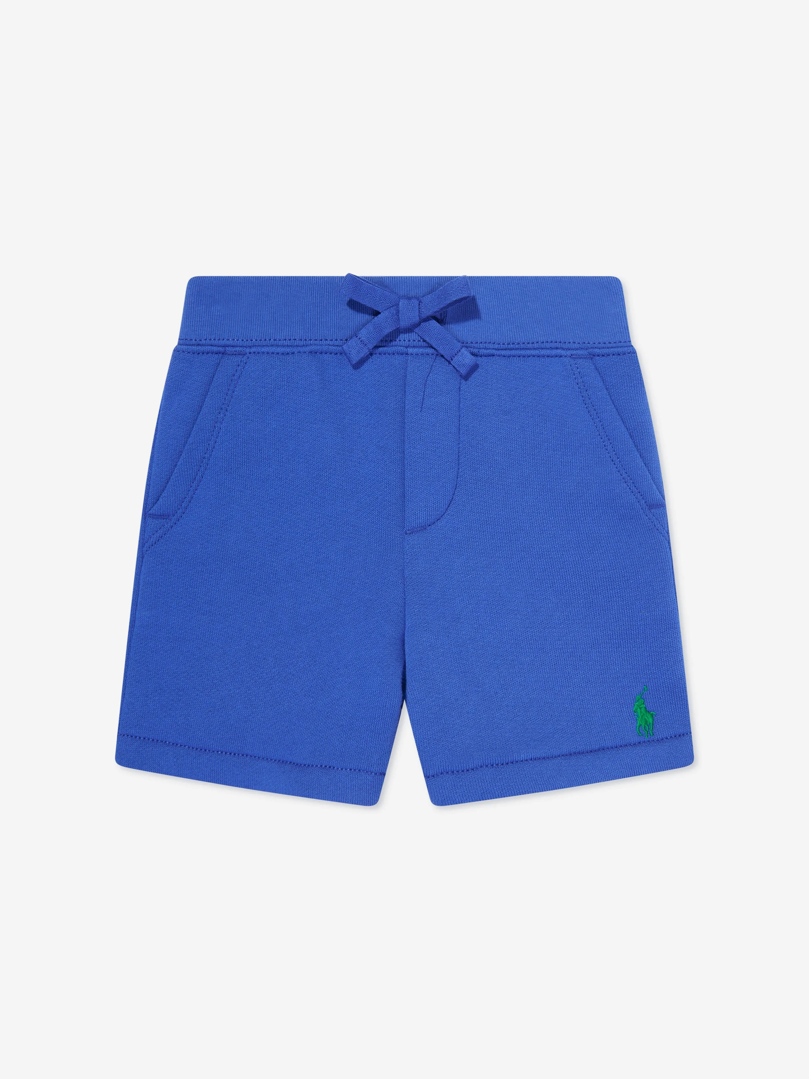 Blaue Logo-Shorts für Jungen