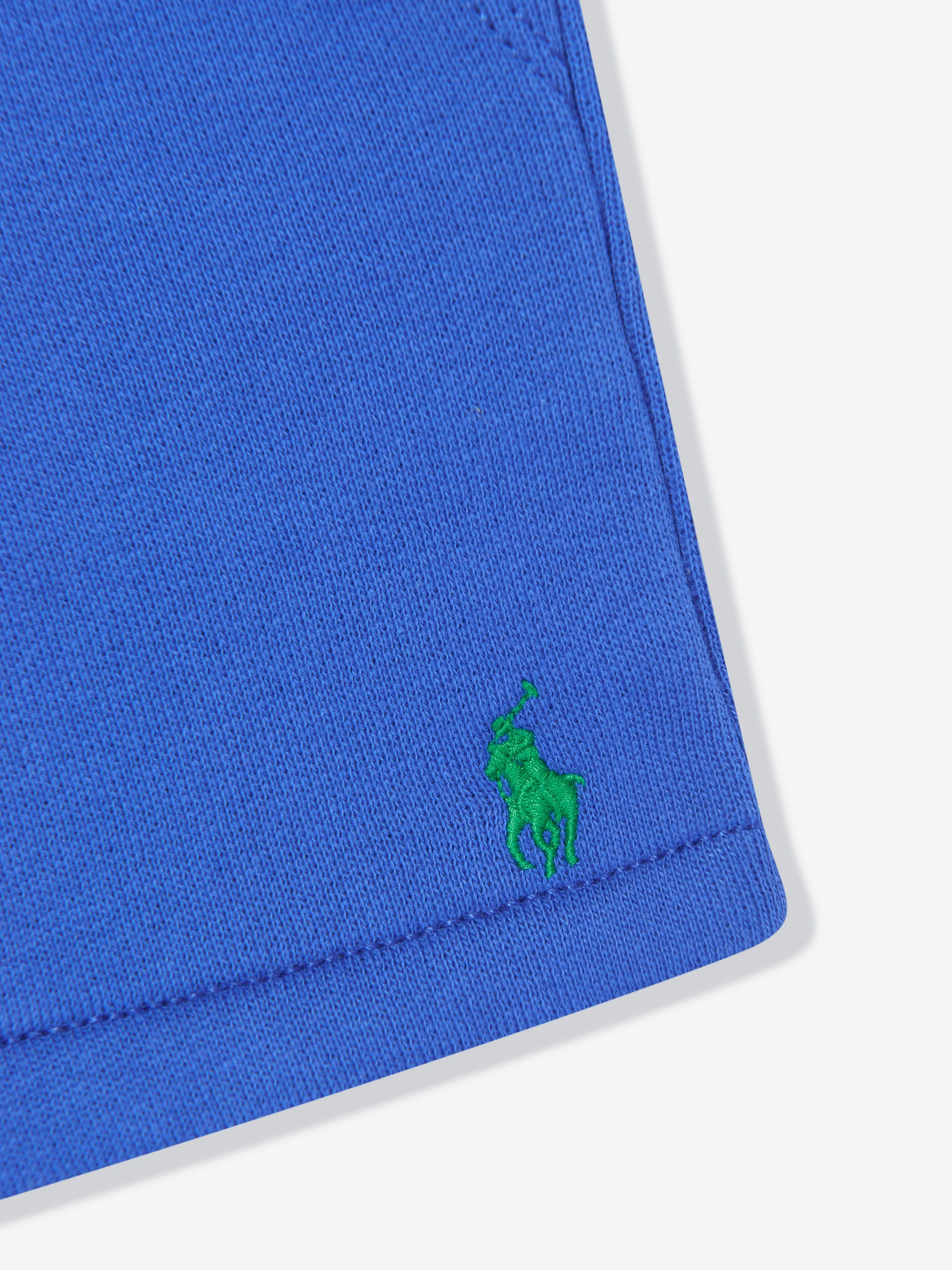 Blaue Logo-Shorts für Jungen