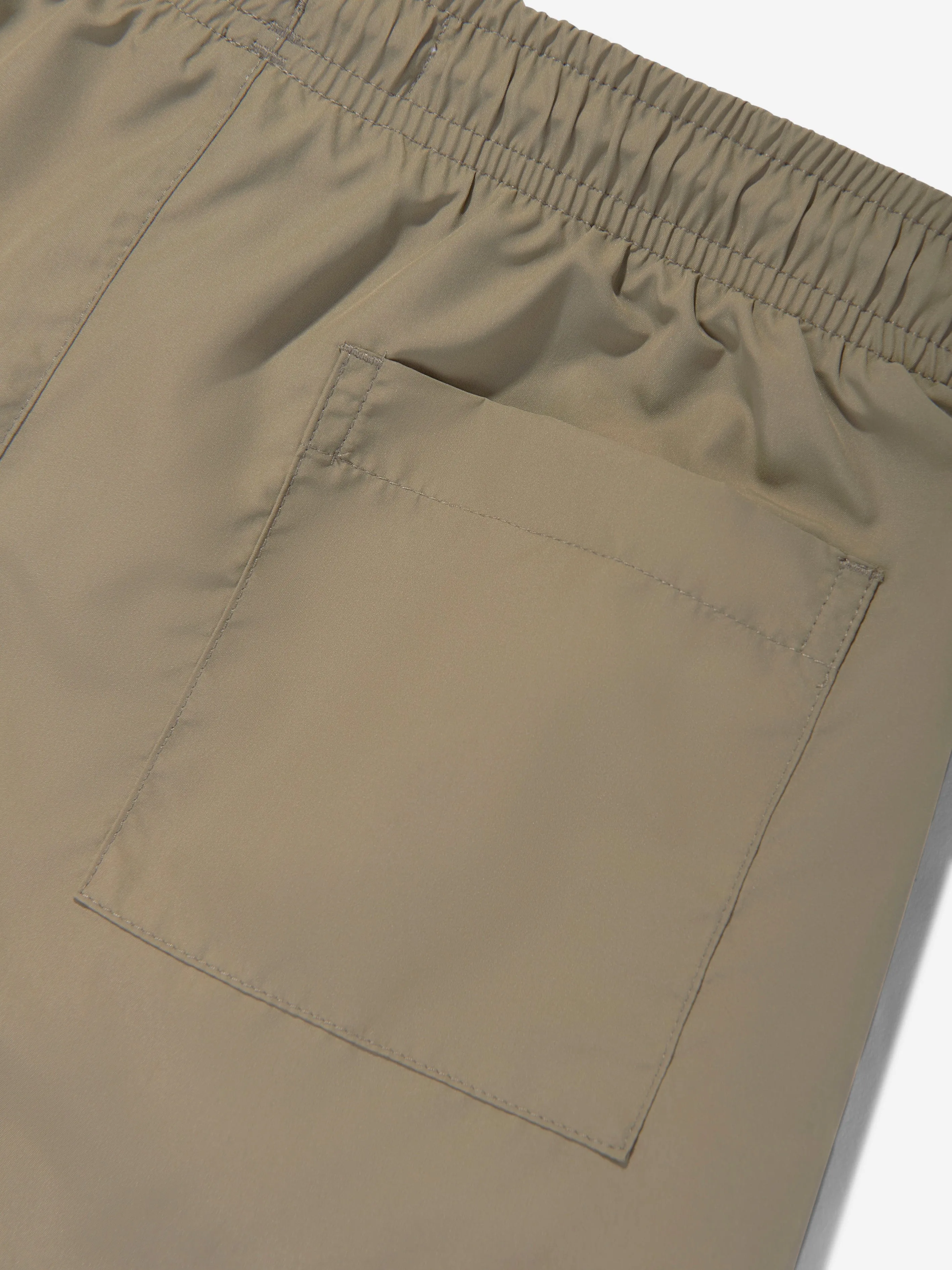 Jungen Logo Badeshorts in Grün