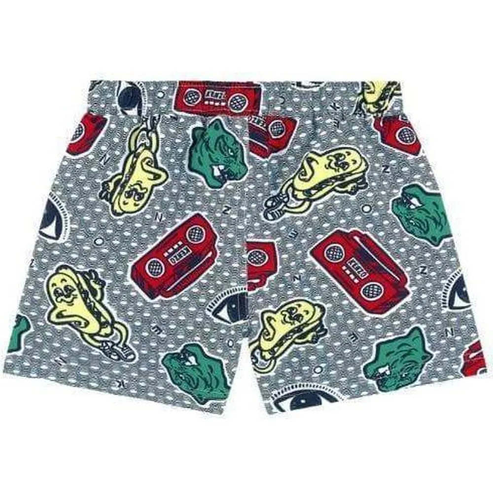Bunte Badeshorts für Jungen