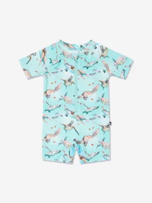 Jungen Neka Turtles Badeanzug in Blau (UPF50 )