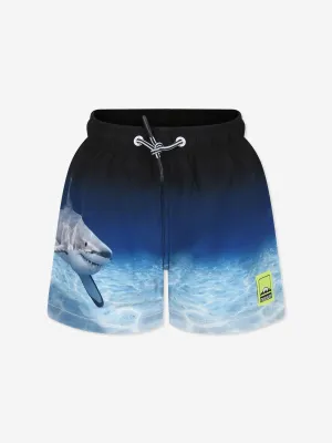 Jungen Niko Faded Shark Schwimmhose in Blau (UPF50 )