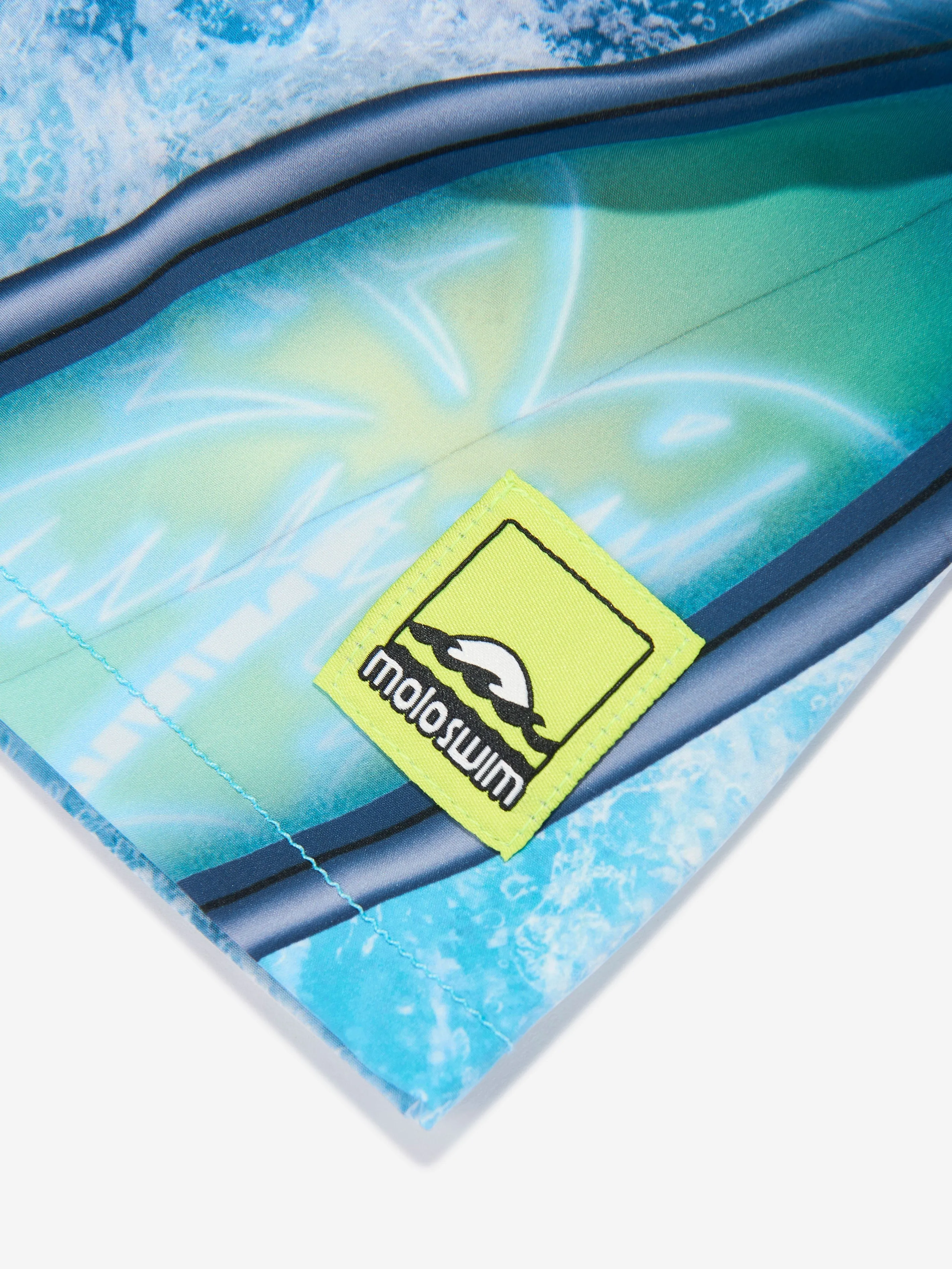 Boys Niko Surf Art Chill Badeshorts in Blau (UPF50 )