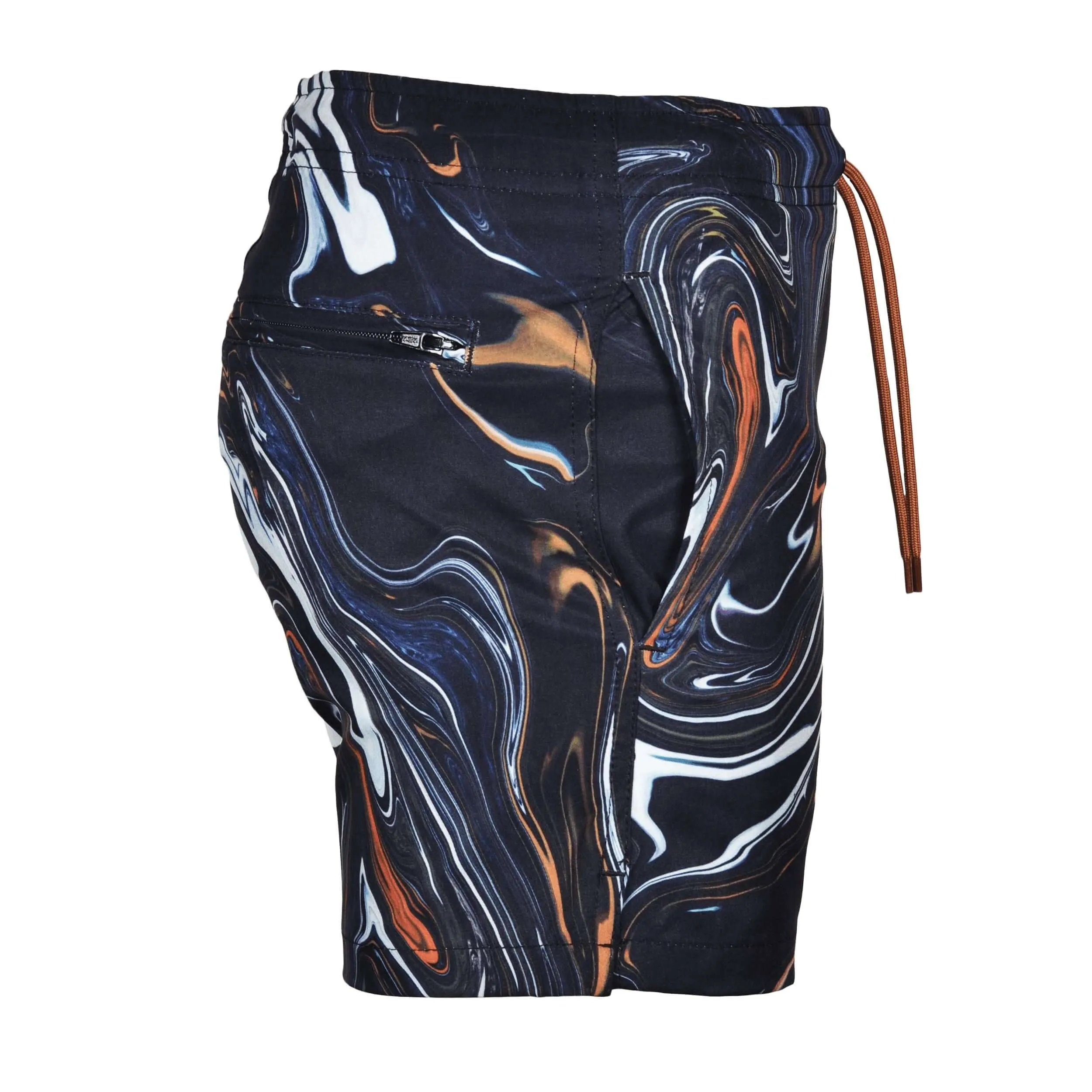 Jungen Öl Schwarze Schwimmhose
