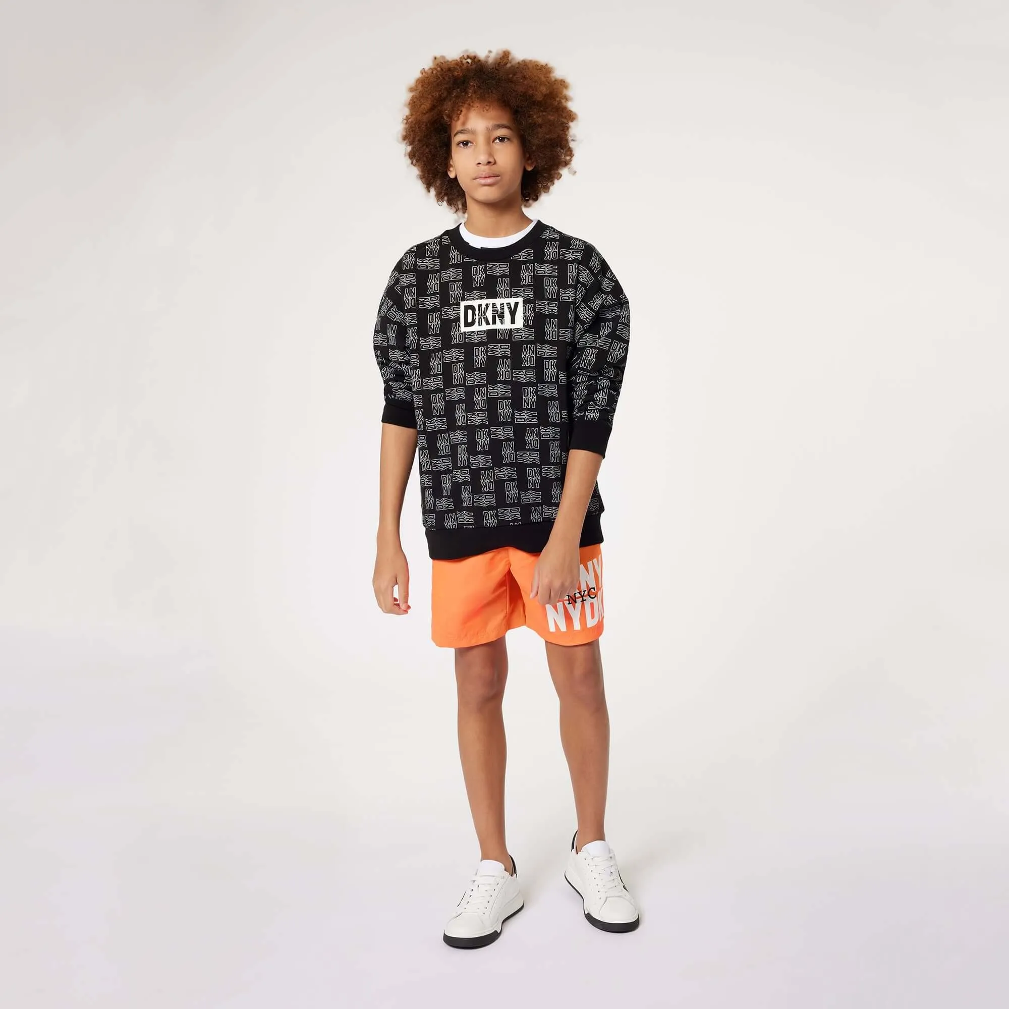 Orange Badehose für Jungen
