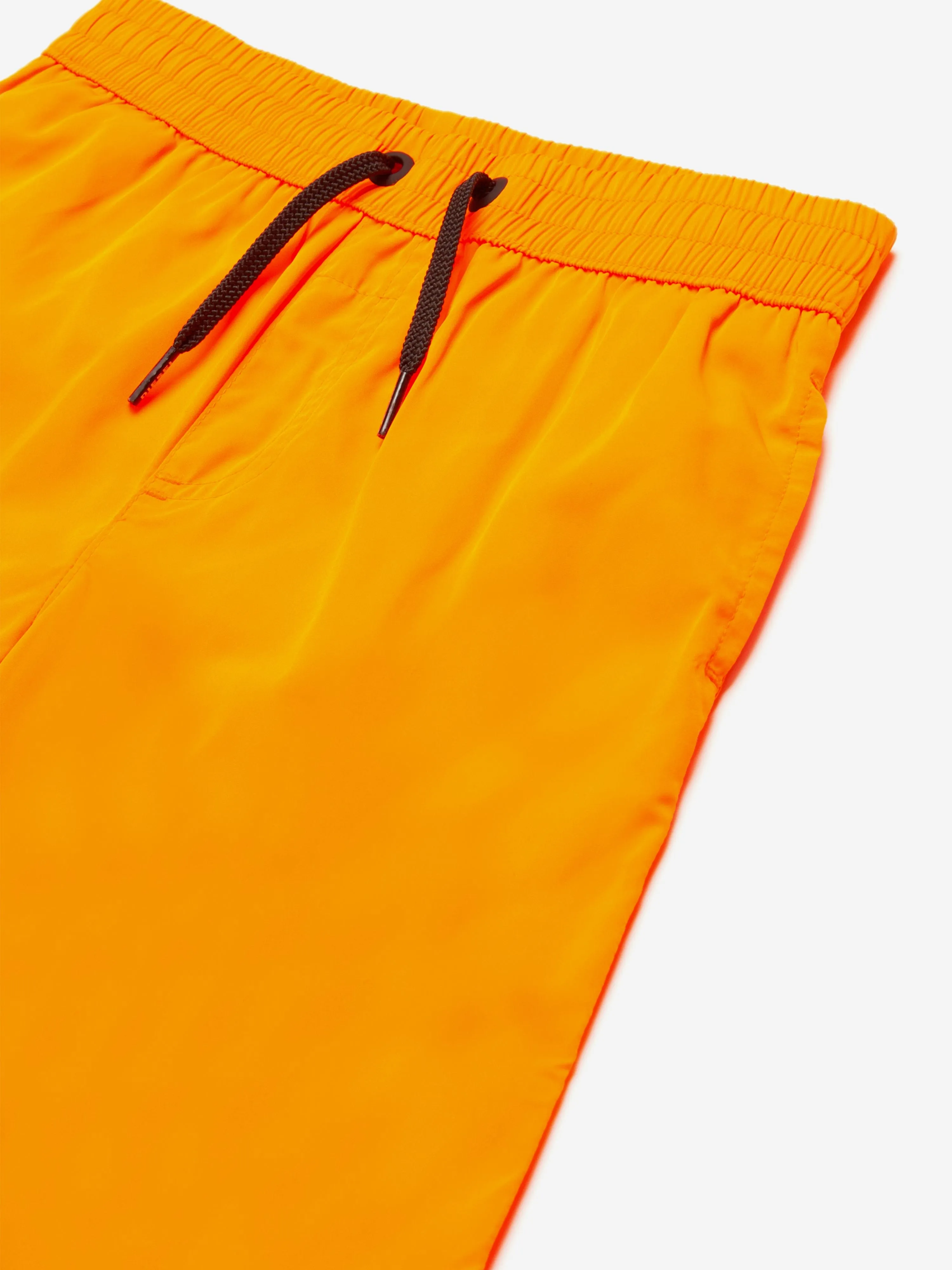 Jungen Oval D Logo Badeshorts in Orange