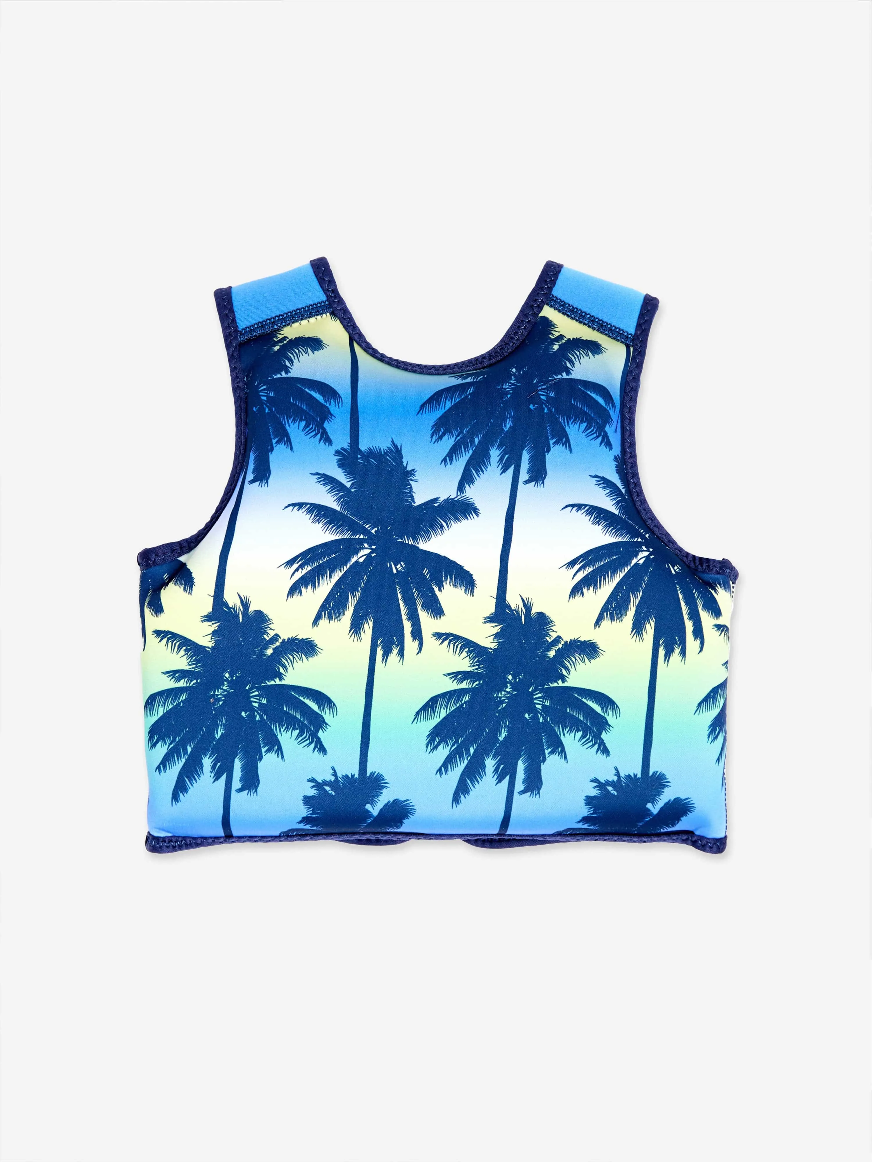 Jungen Palmbaum Schwimmweste in Blau (UPF50 )