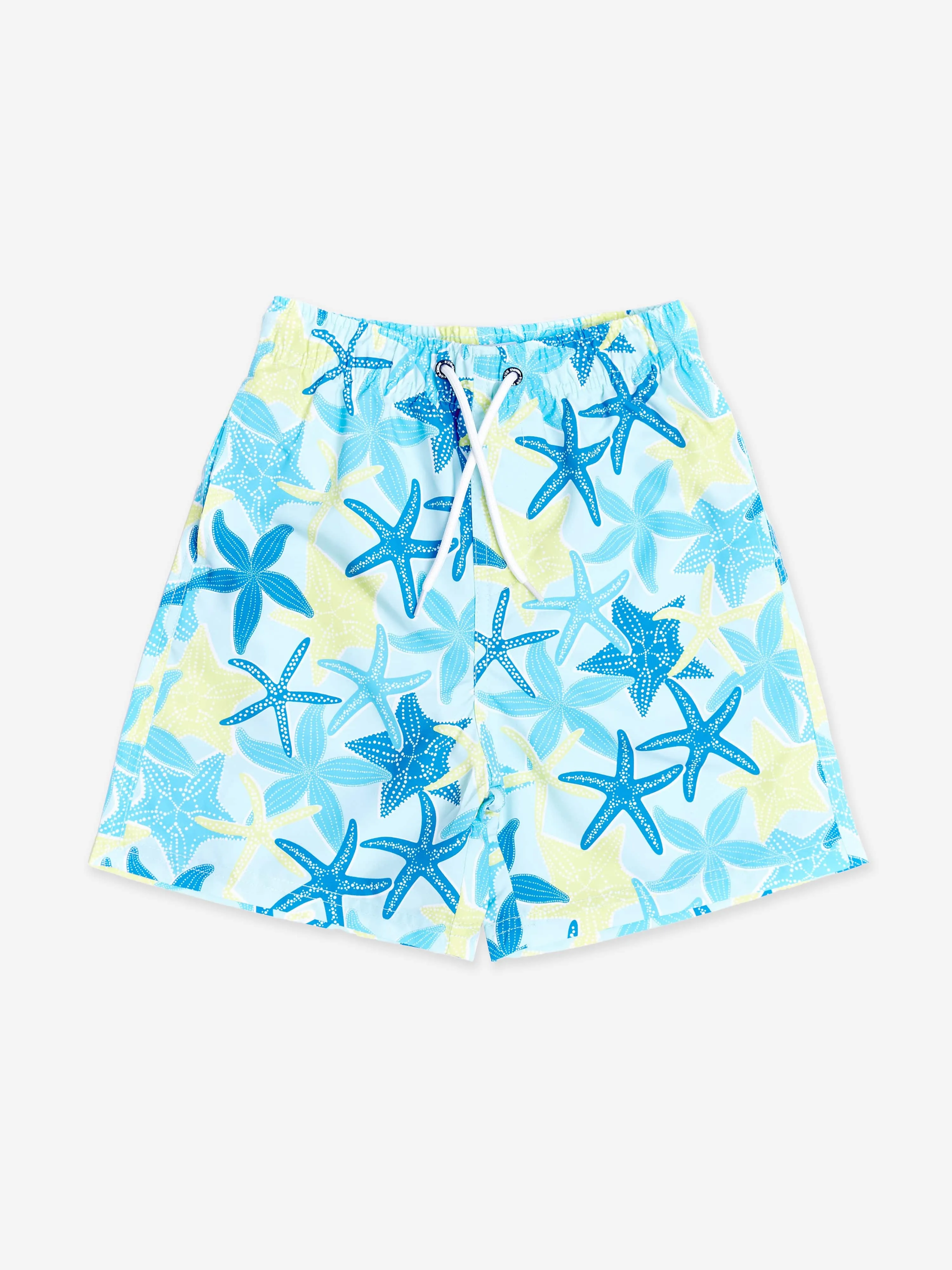 Jungen Starfish Strand Shorts in Blau (UPF50 )