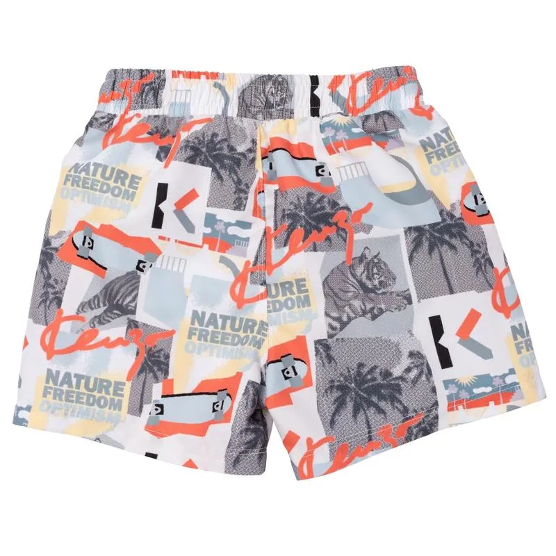 Jungen Urban Print Schwimmhosen
