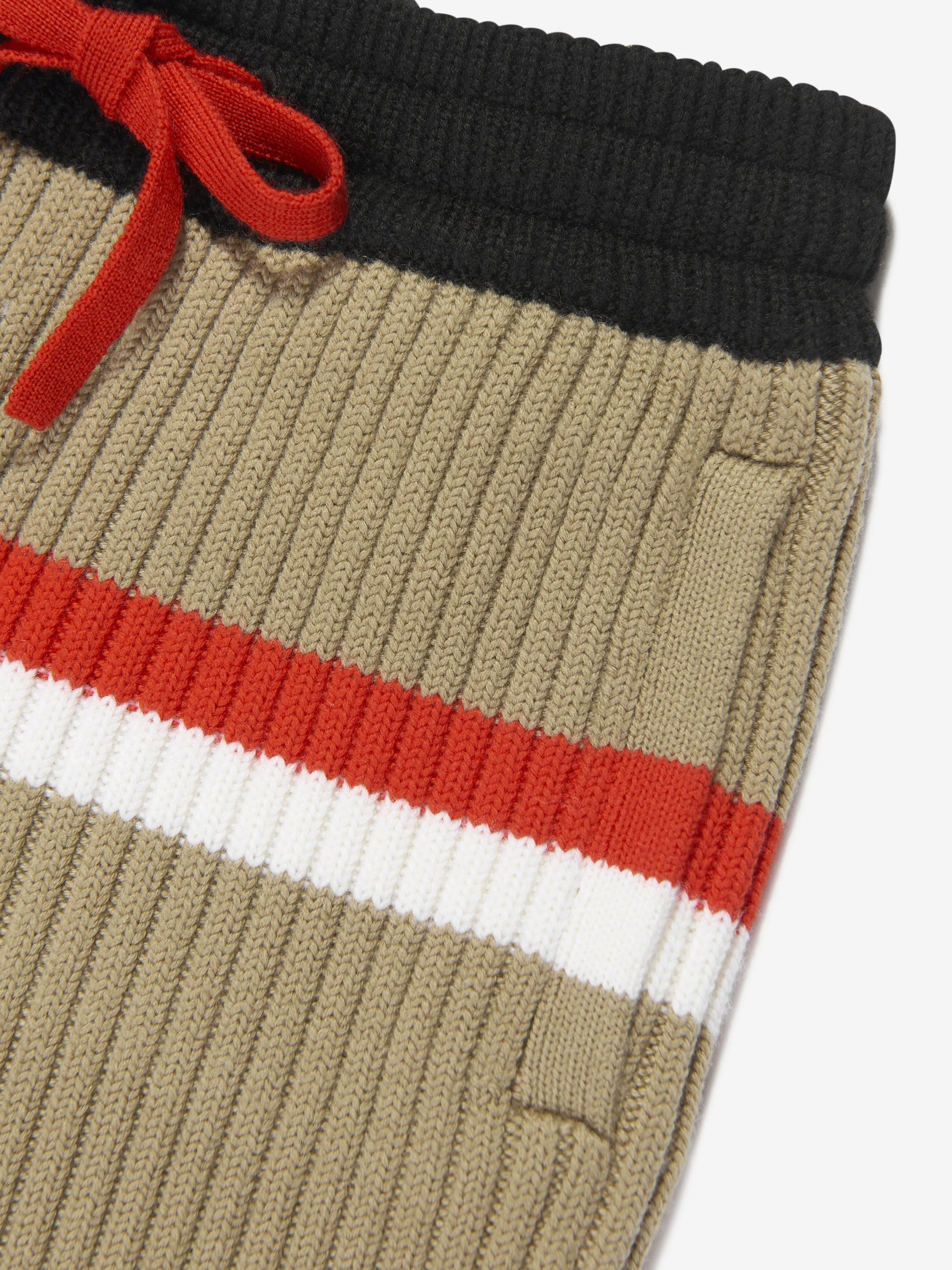 Burberry Boys Jaimie Streifen Shorts in Archiv-Beige
