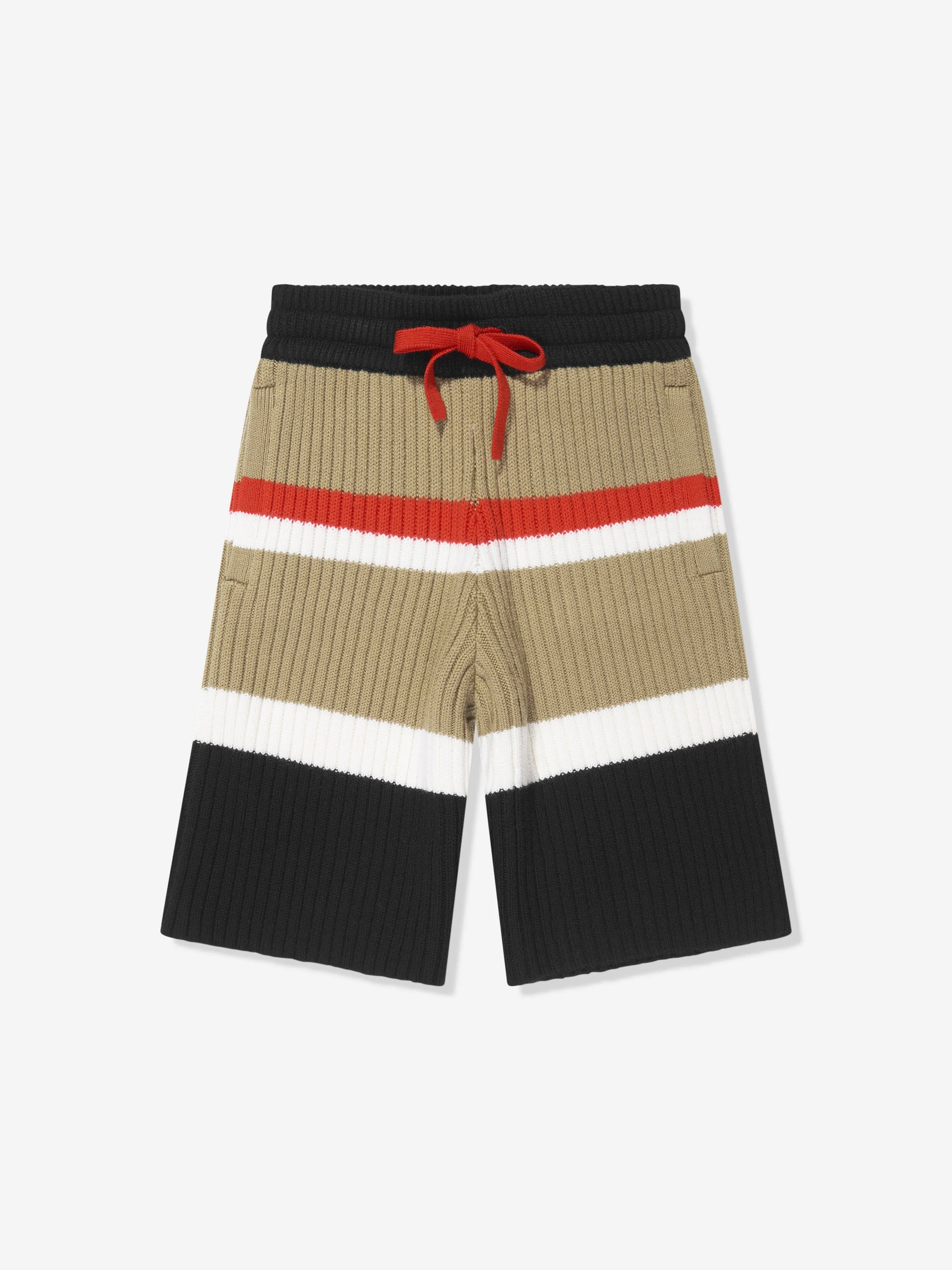 Burberry Boys Jaimie Streifen Shorts in Archiv-Beige