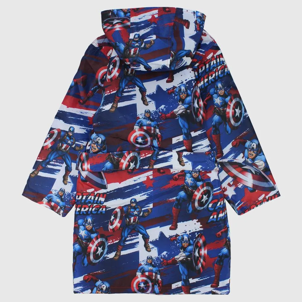 Captain America wasserdichter Bademantel