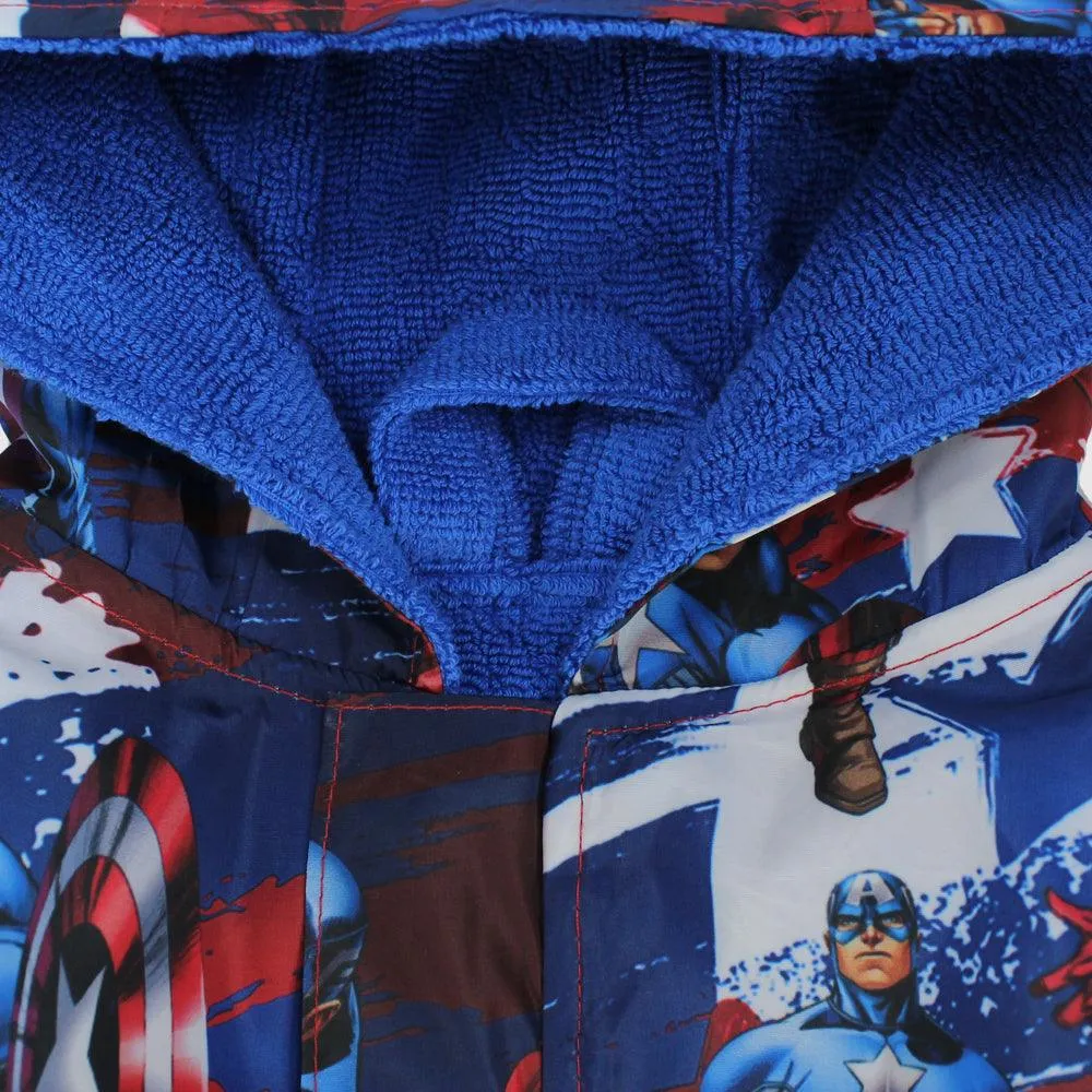 Captain America wasserdichter Bademantel