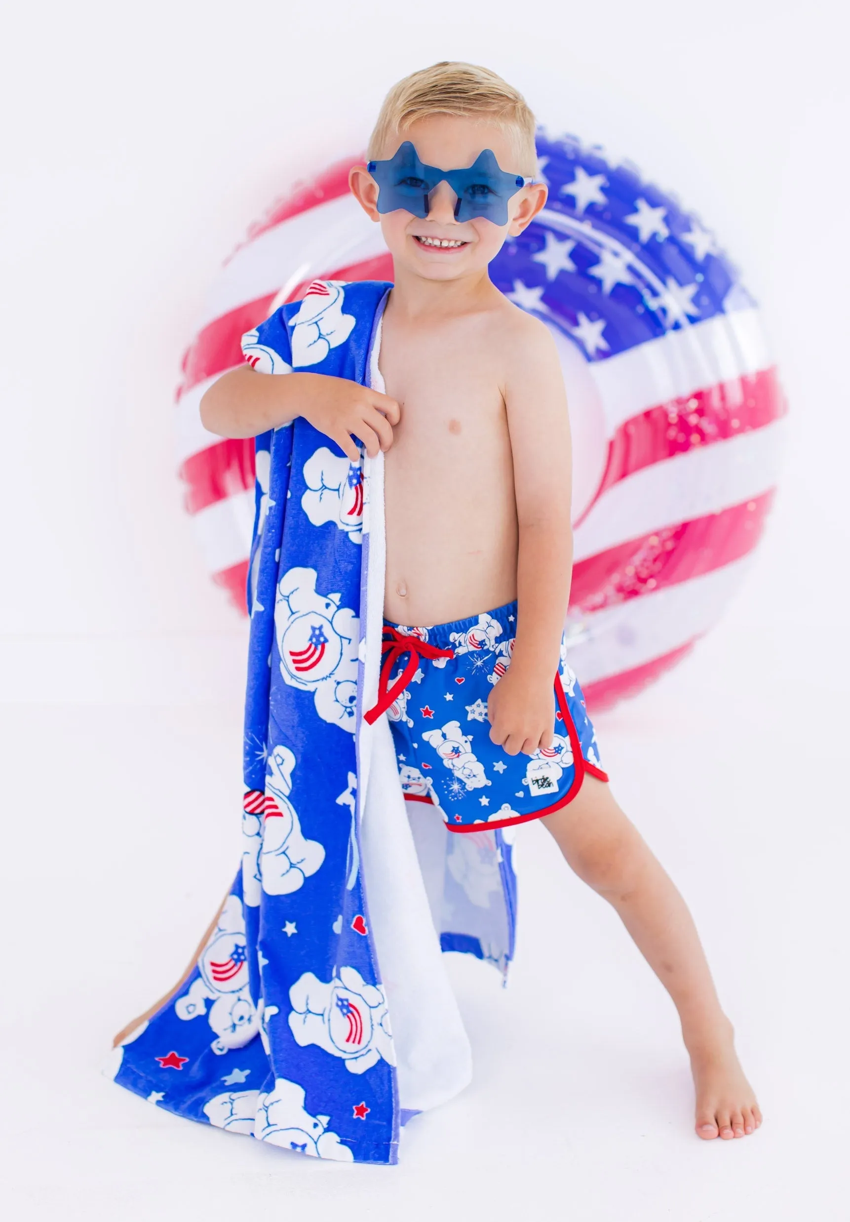 Care Bears™ America Cares Badeshorts für Babys und Kinder_Birdie-Bean