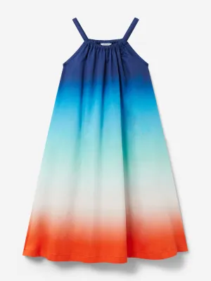 Casablanca Mädchen Farbverlauf Sommerkleid in Blau
