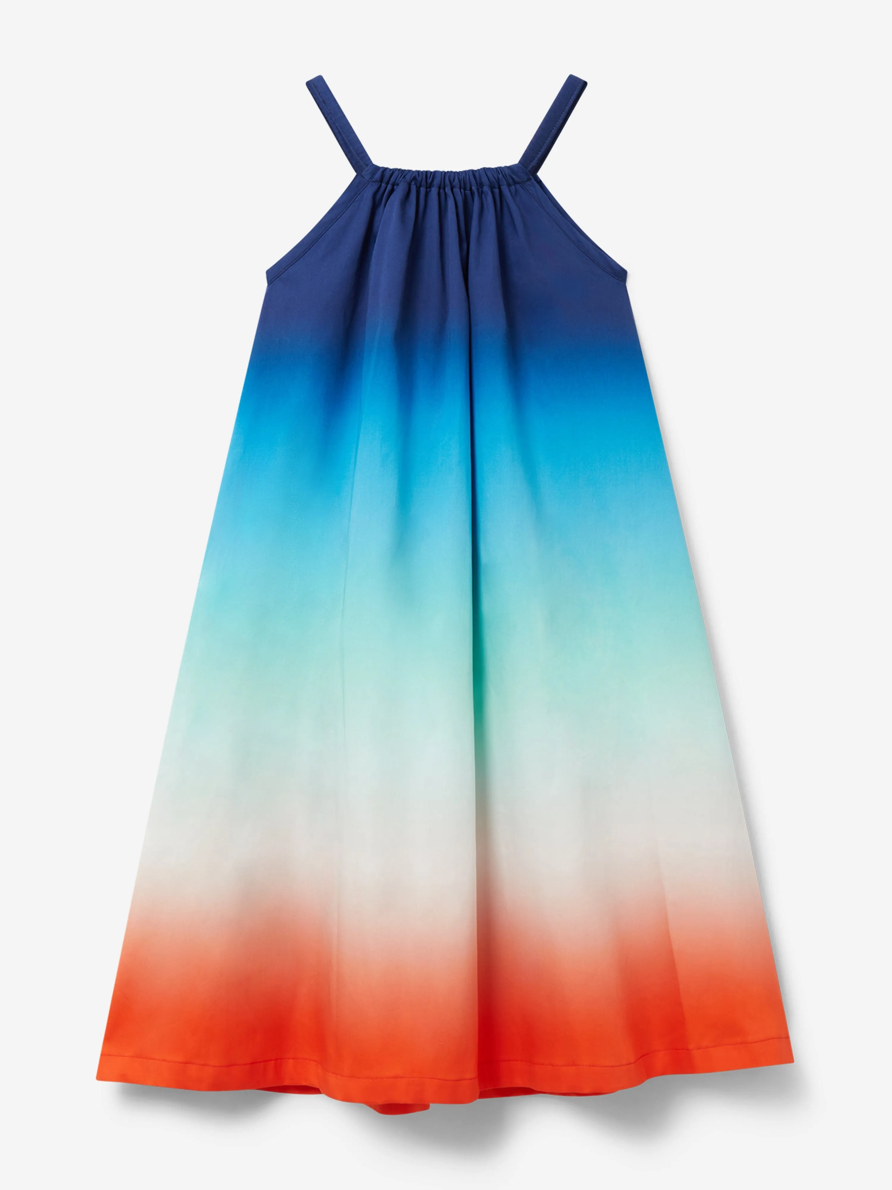 Casablanca Mädchen Farbverlauf Sommerkleid in Blau