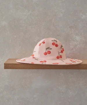Kirschmuster Sonnenhut mit All-Over-Print