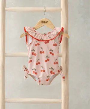 Kirschblüten All-Over-Print Badeanzug für Babys, Kinder, Mamas & Papas