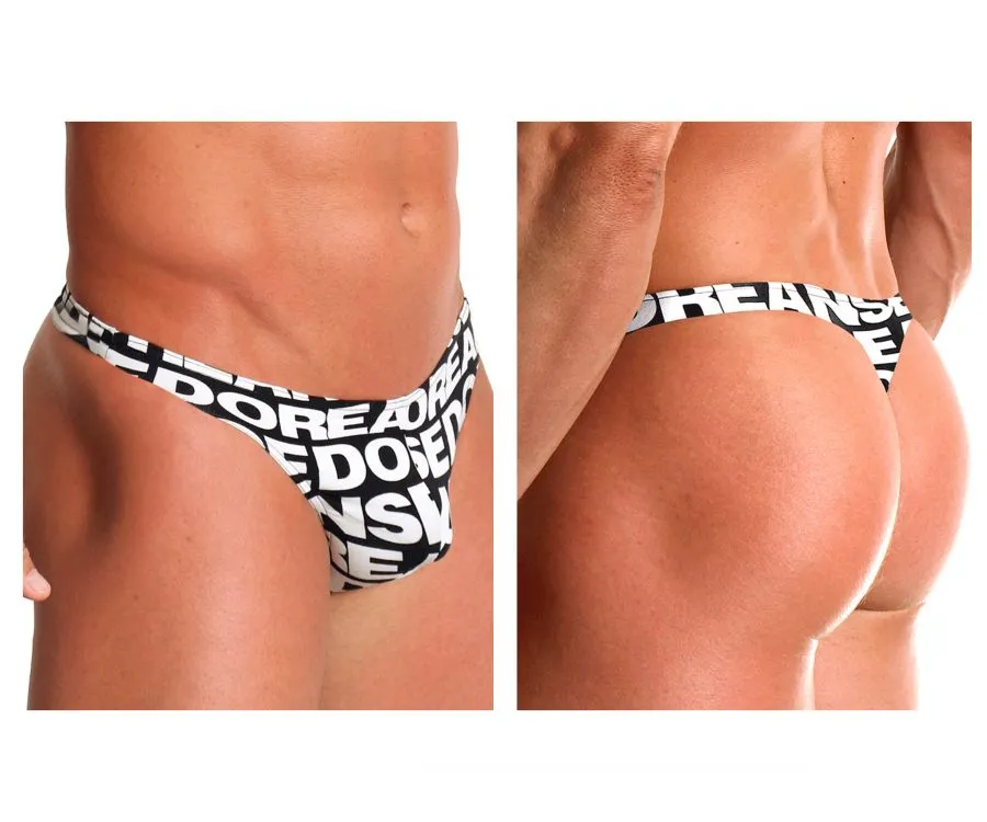 Bekleidung_Doreanse_Herrenunterwäsche Tanga mit großem Logo