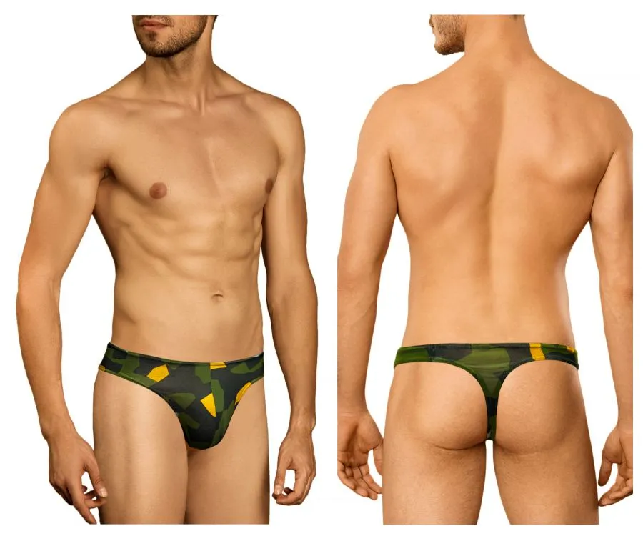 Bekleidung_Doreanse_Herrenunterwäsche Camosaic Tanga