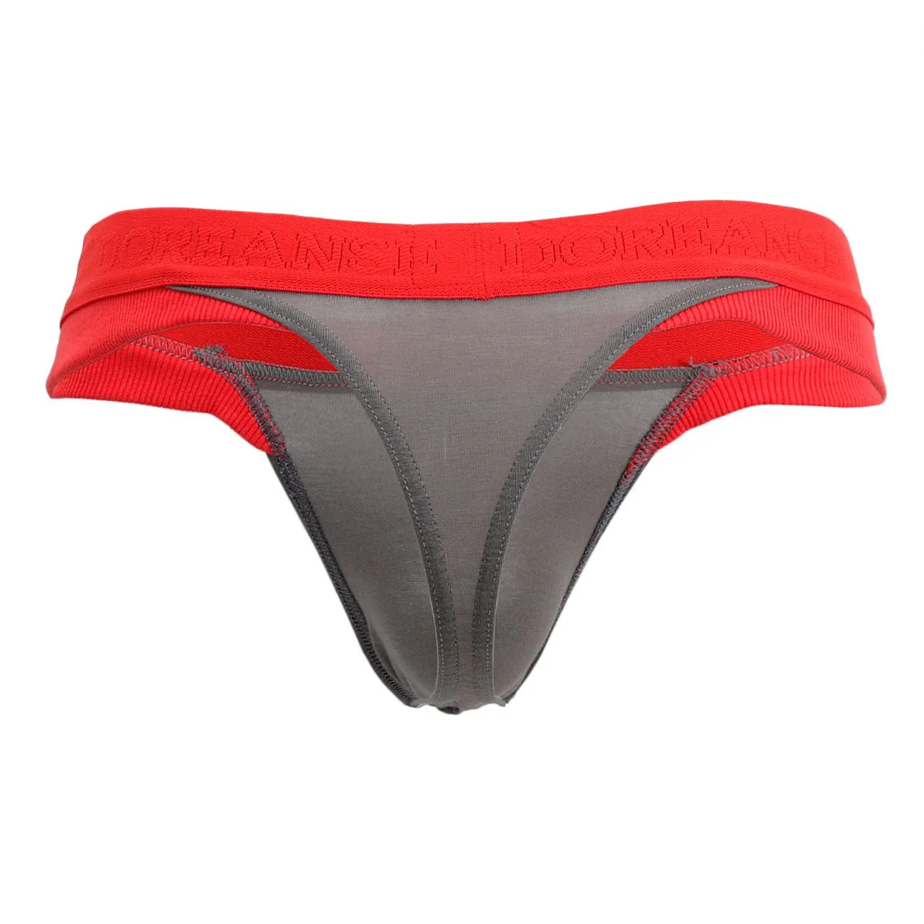 Bekleidung_Doreanse_Herrenunterwäsche Doreanse 1258-SMK Warrior Tanga Farbe Rauch-Rot
