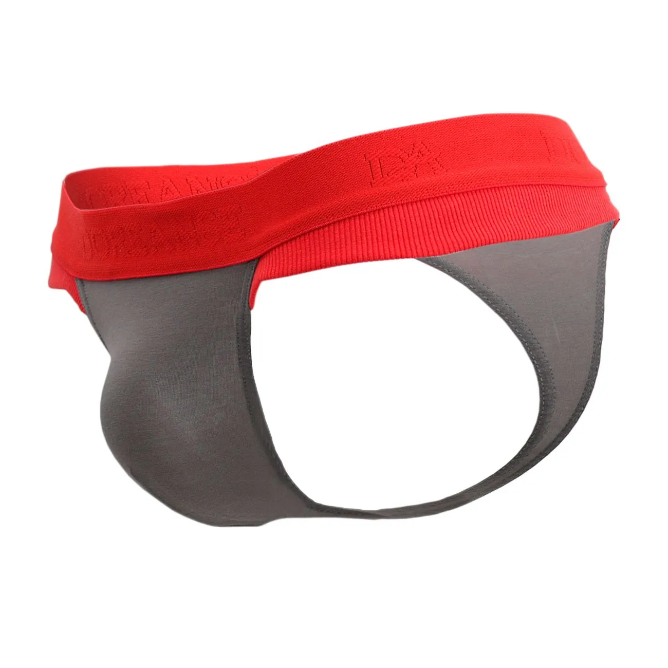 Bekleidung_Doreanse_Herrenunterwäsche Doreanse 1258-SMK Warrior Tanga Farbe Rauch-Rot