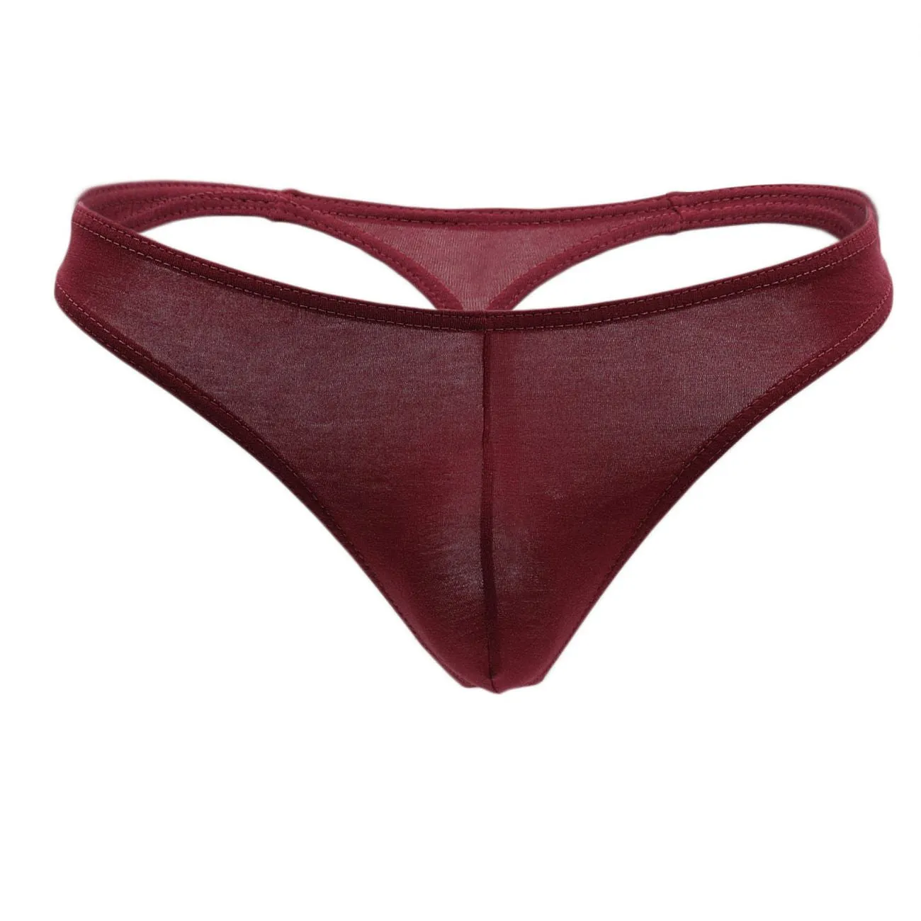 Bekleidung_Doreanse_Herrenunterwäsche Doreanse 1280-BRD Bequemer Tanga Farbe Bordeaux