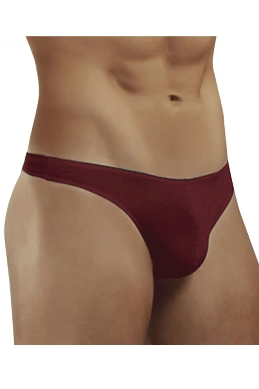 Bekleidung_Doreanse_Herrenunterwäsche Doreanse 1280-BRD Bequemer Tanga Farbe Bordeaux