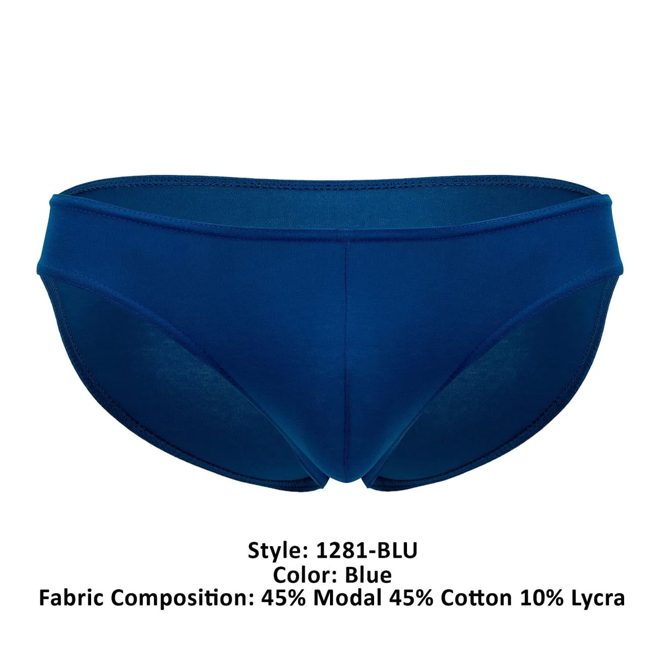Bekleidung_Doreanse_Herrenunterwäsche Doreanse 1281-BLU Bequeme Slipfarbe Blau