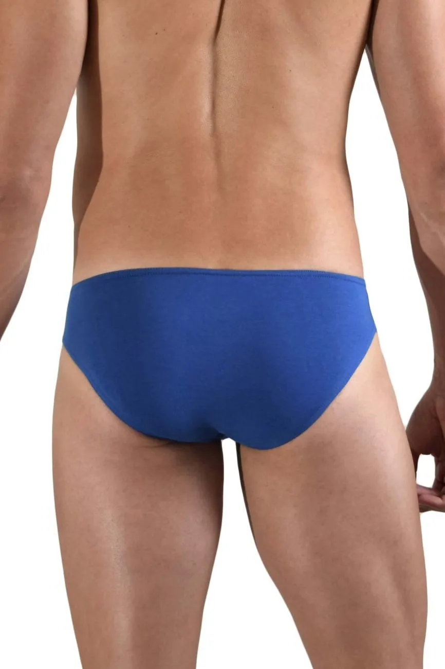 Bekleidung_Doreanse_Herrenunterwäsche Doreanse 1281-BLU Bequeme Slipfarbe Blau