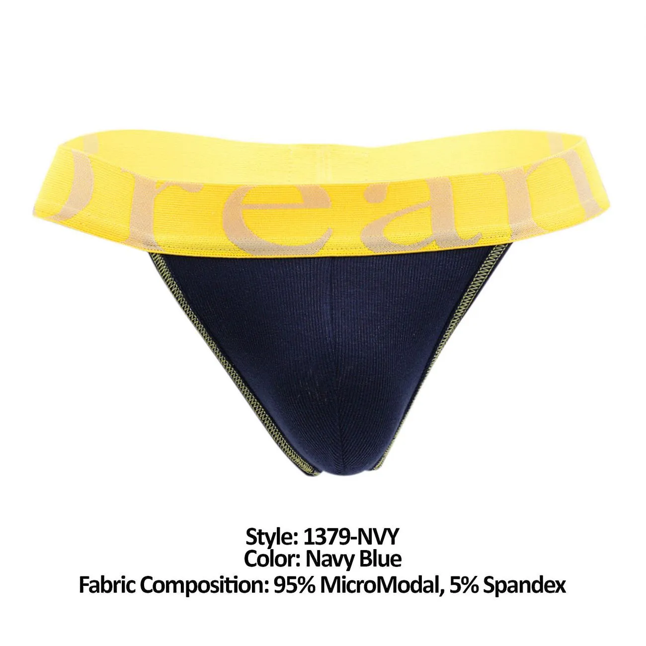 Bekleidung_Doreanse_Herrenunterwäsche Doreanse 1379-NVY Mikromodal-Tanga Farbe Marineblau