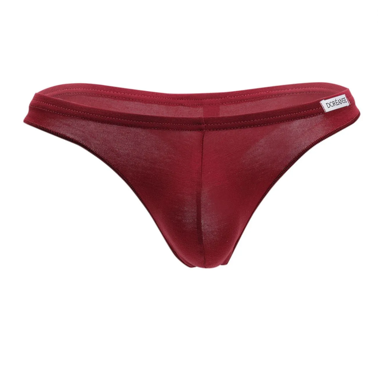 Bekleidung_Doreanse_Herrenunterwäsche Doreanse 1392-BRD Euro-Tanga Farbe Bordeaux